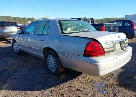 2007 Mercury Grand Marquis Ls from USA, damaged, VIN 2MEFM75VX7X614799